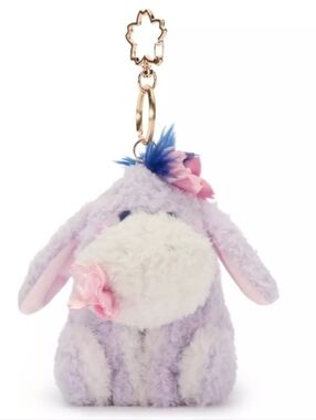 Disney Store Japan Eeyore Sakura 2026 Plush Keychain Winnie the Pooh Cherry NWT